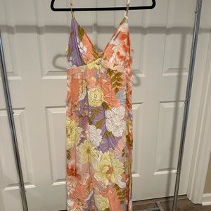 Billabong Pastel Floral Maxi Dress